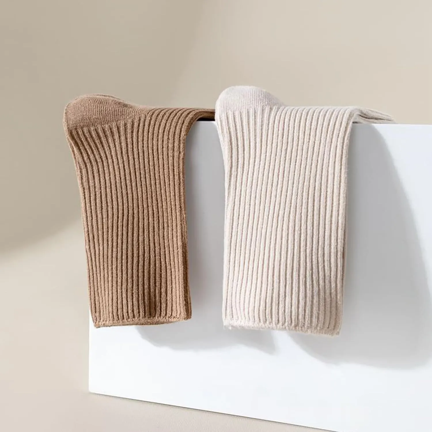 1-6 Pairs Crew Socks for Women Men Casual no Show Running Hiking Socks Soft Breathable Half Calf Slouchy Socks