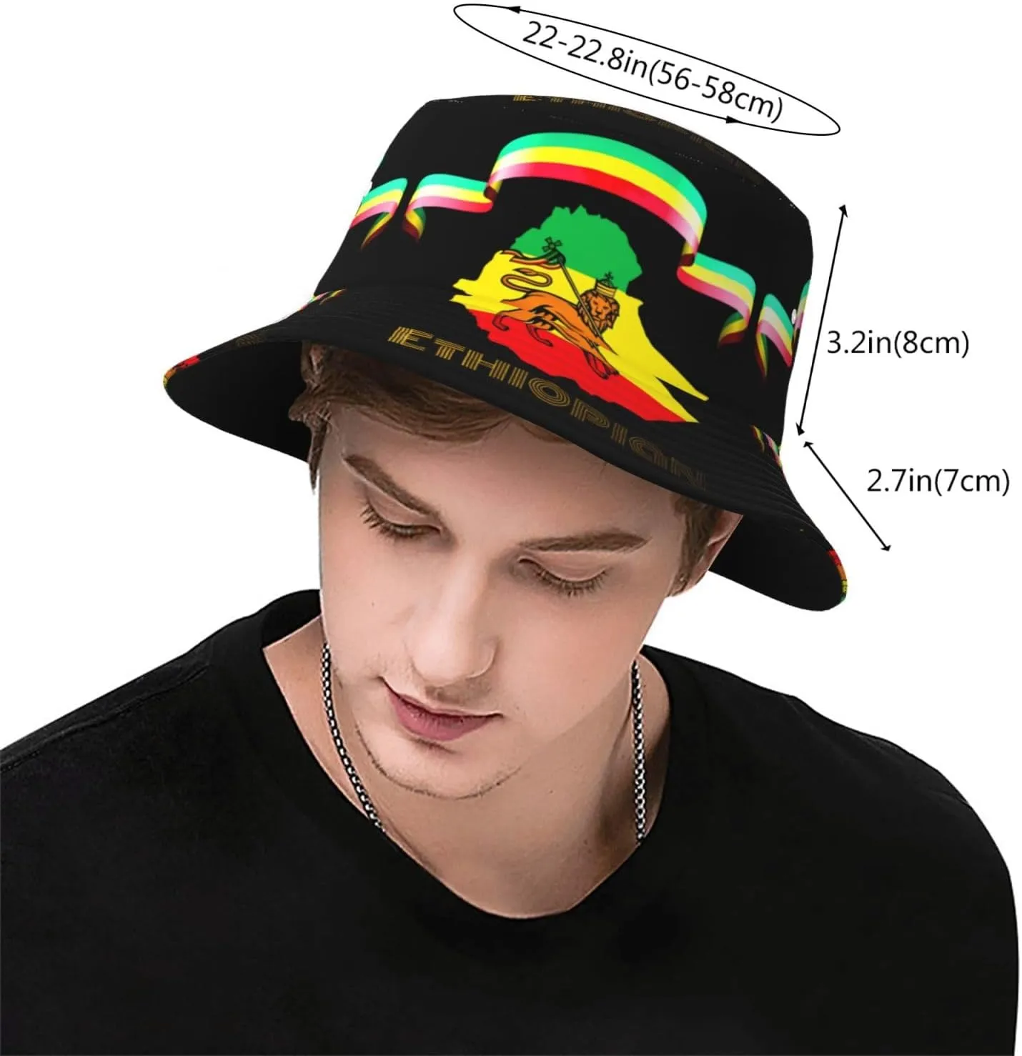 Bucket Hat Fisherman Hats Summer Sun Cap Packable Baseball Caps UV Protection Hat Wide Brim Sport Cap for Cycling
