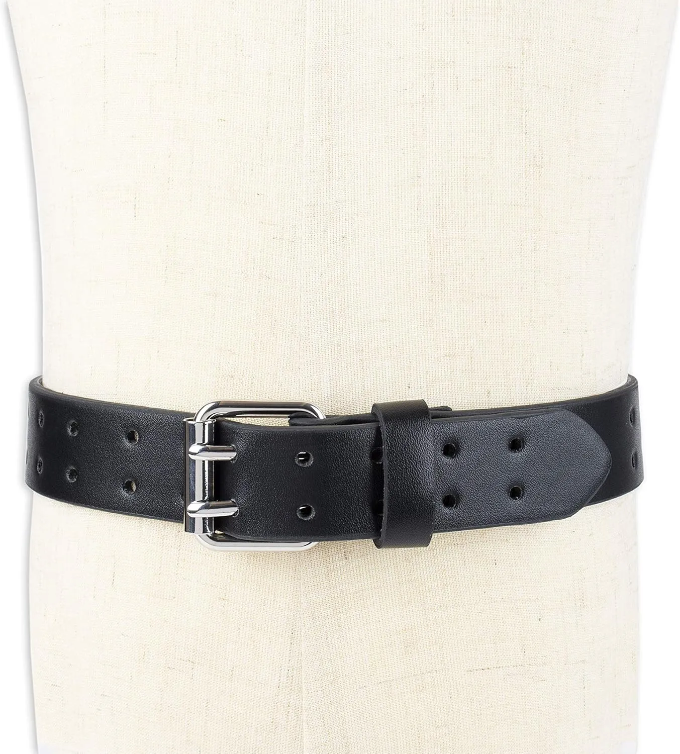 Dickies Boy's Leather Double Prong Belt