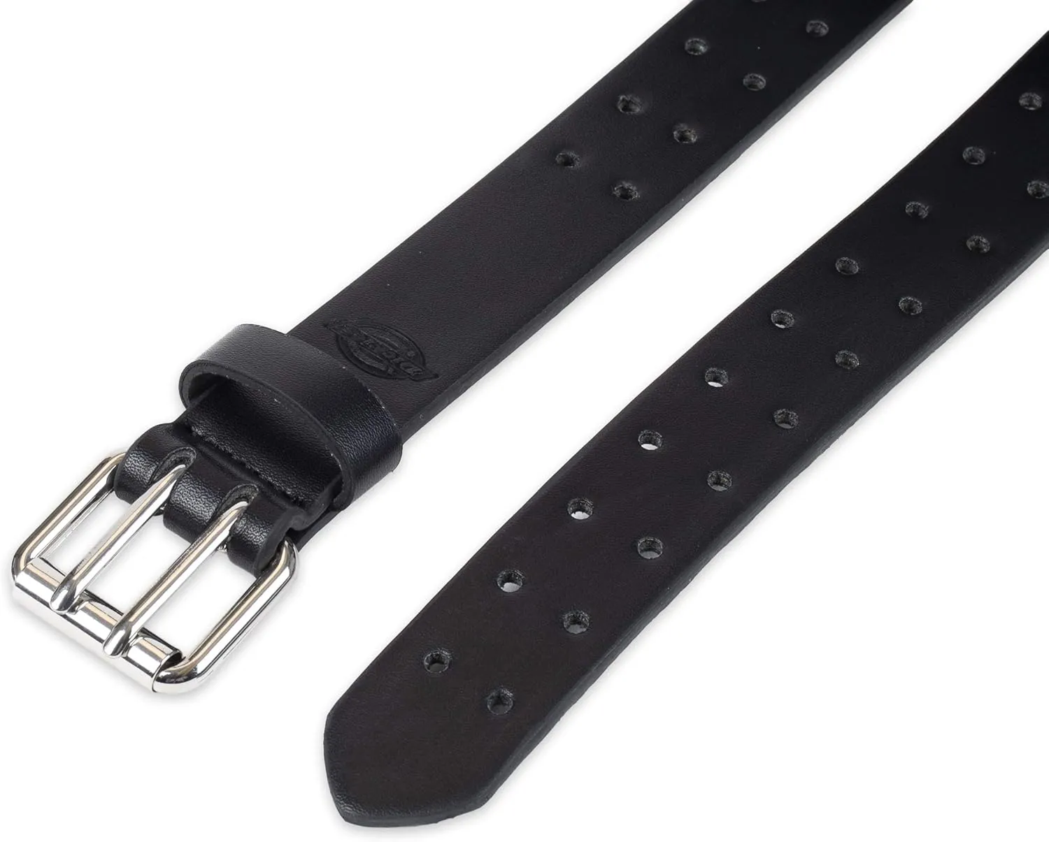 Dickies Boy's Leather Double Prong Belt