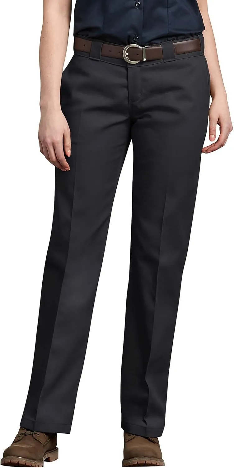 Dickies womens Original 774 work utility pants, Black, 14 Petite US