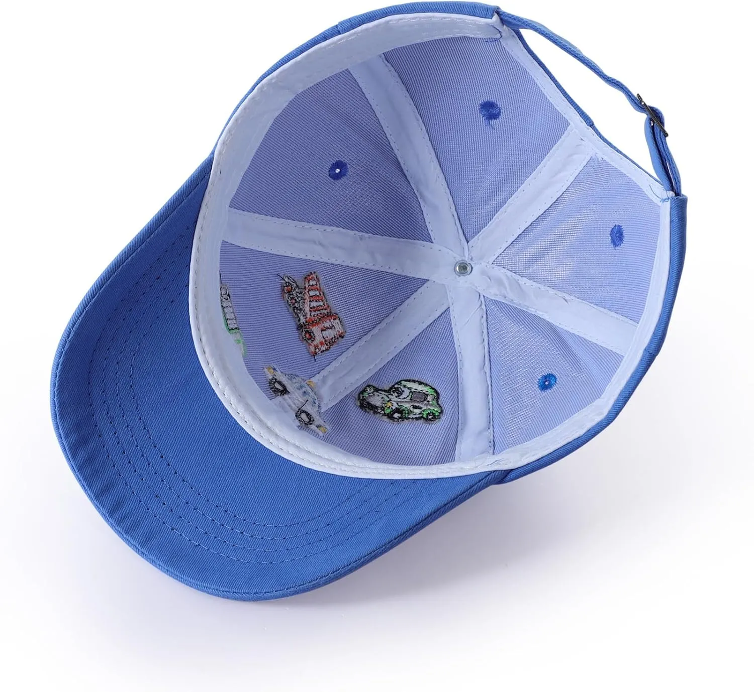 Embroidered Baseball Caps for Boys Girls, Toddler Baseball Hat Adjustable Vintage Excavator Trucker Hats, Age 3-8