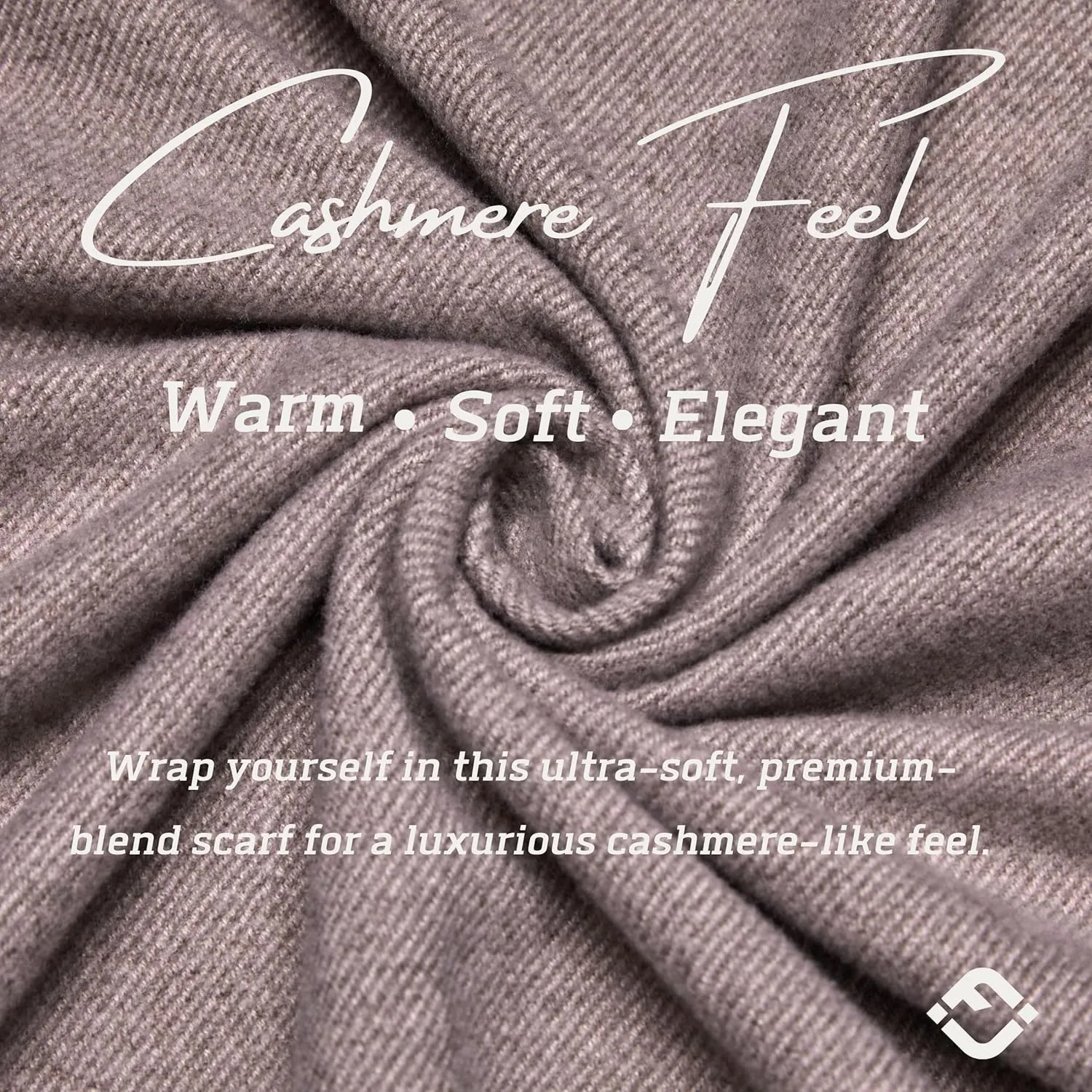 Funky Junque Women's Winter Scarf - Cashmere Feel Pashmina Shawl, Mother's Day Gift, Wraps for Evening Dresses