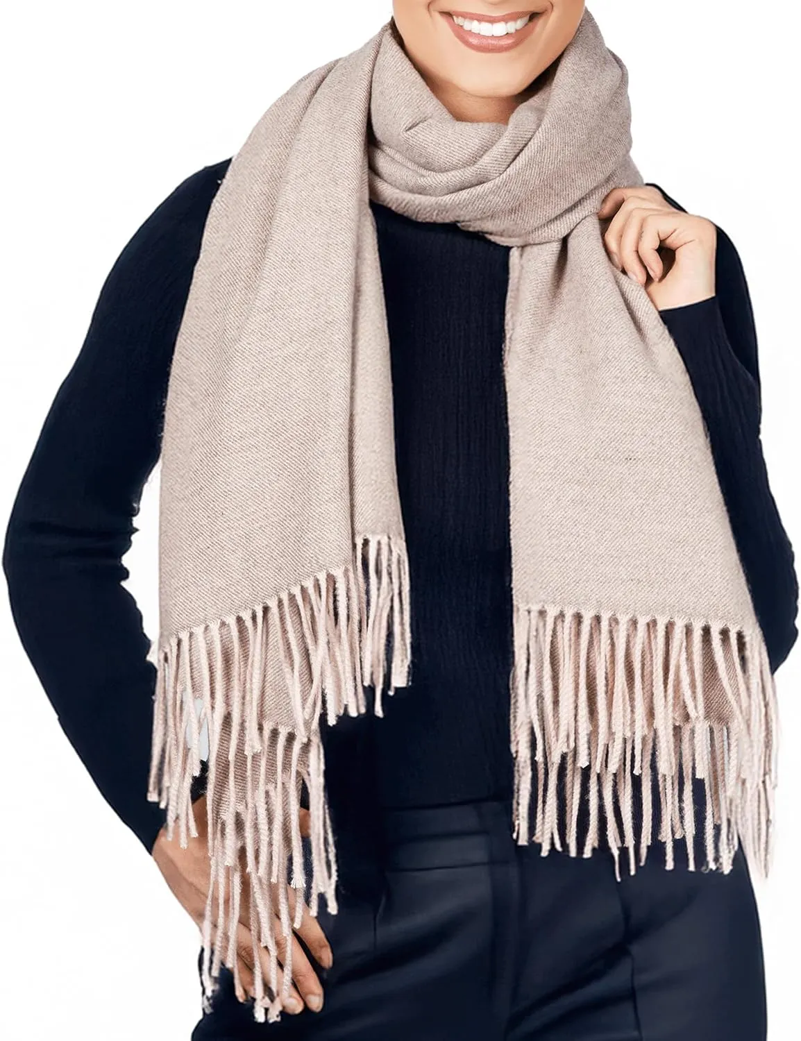 Funky Junque Women's Winter Scarf - Cashmere Feel Pashmina Shawl, Mother's Day Gift, Wraps for Evening Dresses