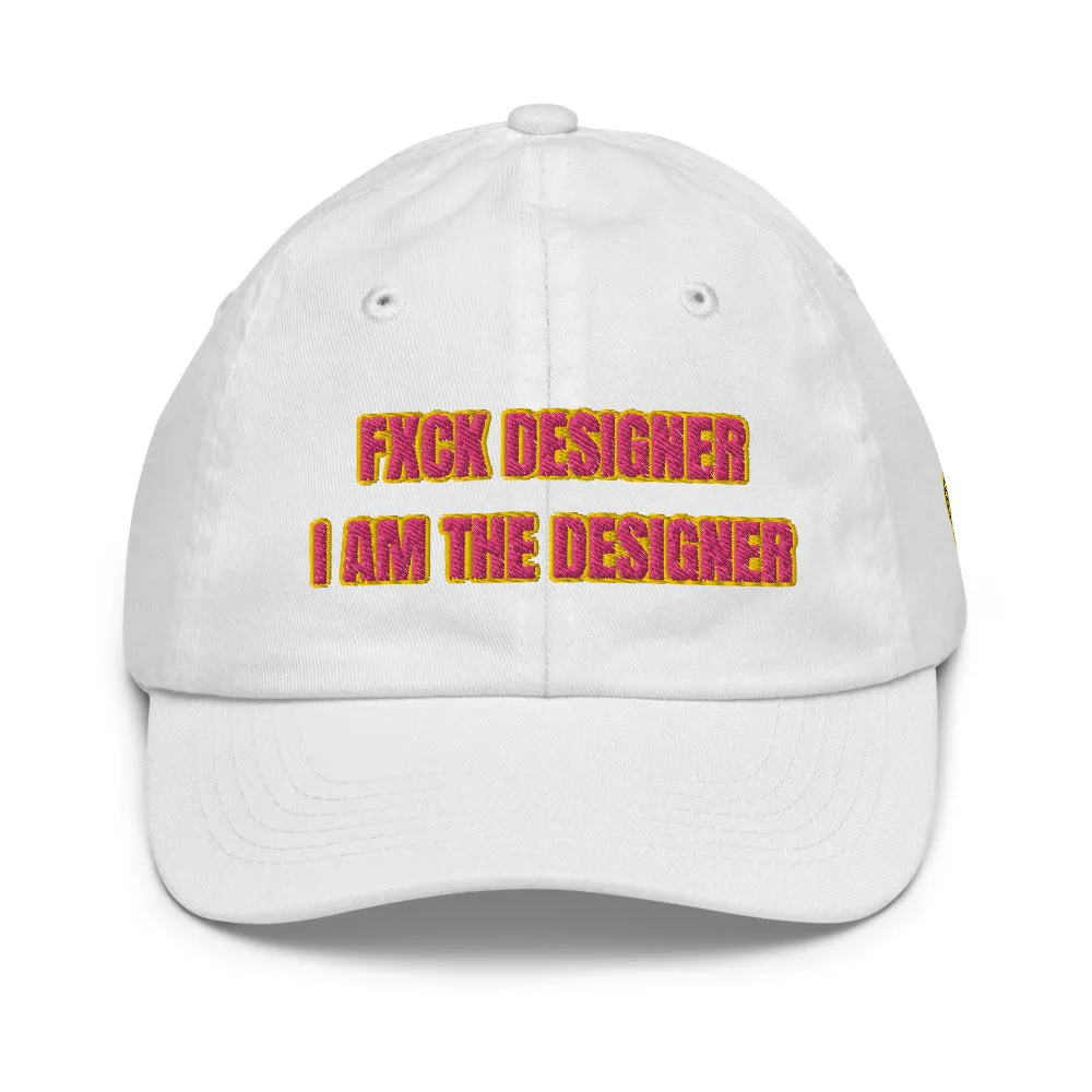 FXCK DESIGNER Youth baseball cap
