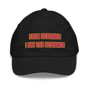 FXCK DESIGNER Youth baseball cap
