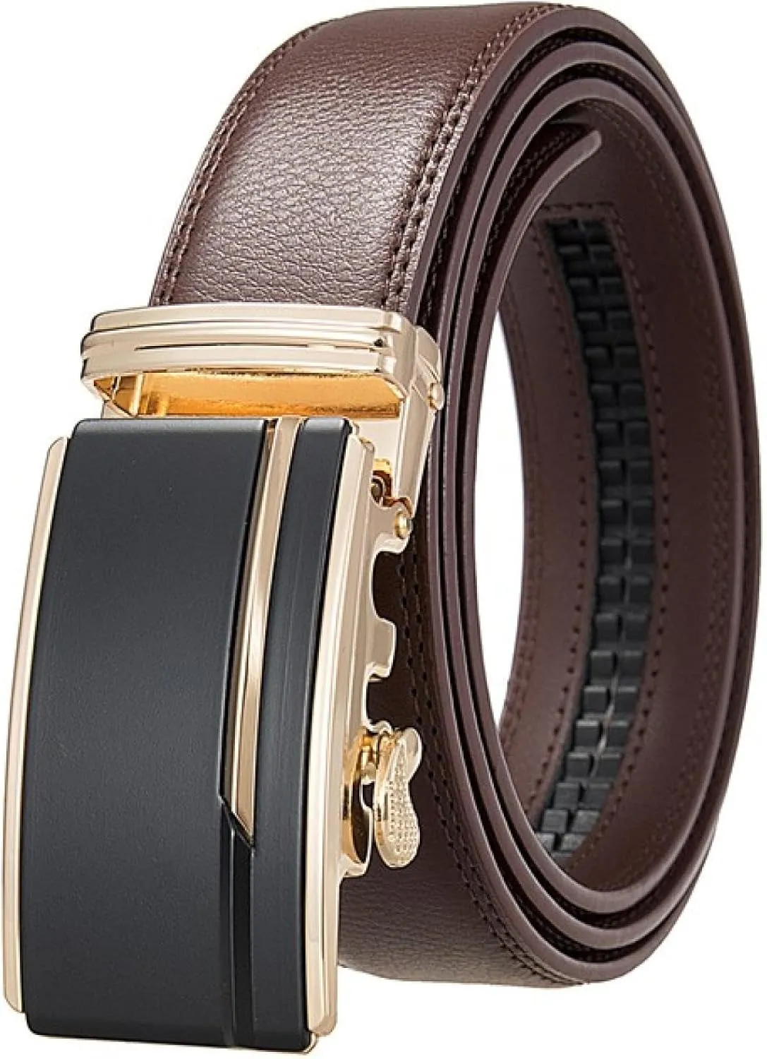 Genuine Leather Belts for Men Fashion Casual Automatic Buckle
