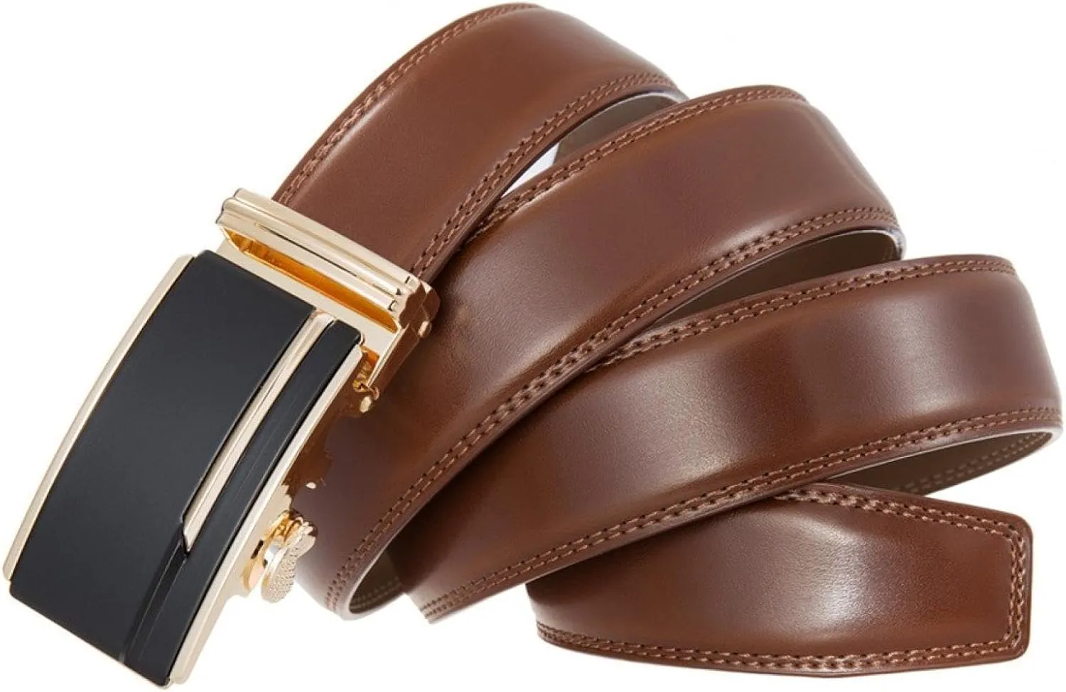 Genuine Leather Belts for Men Fashion Casual Automatic Buckle