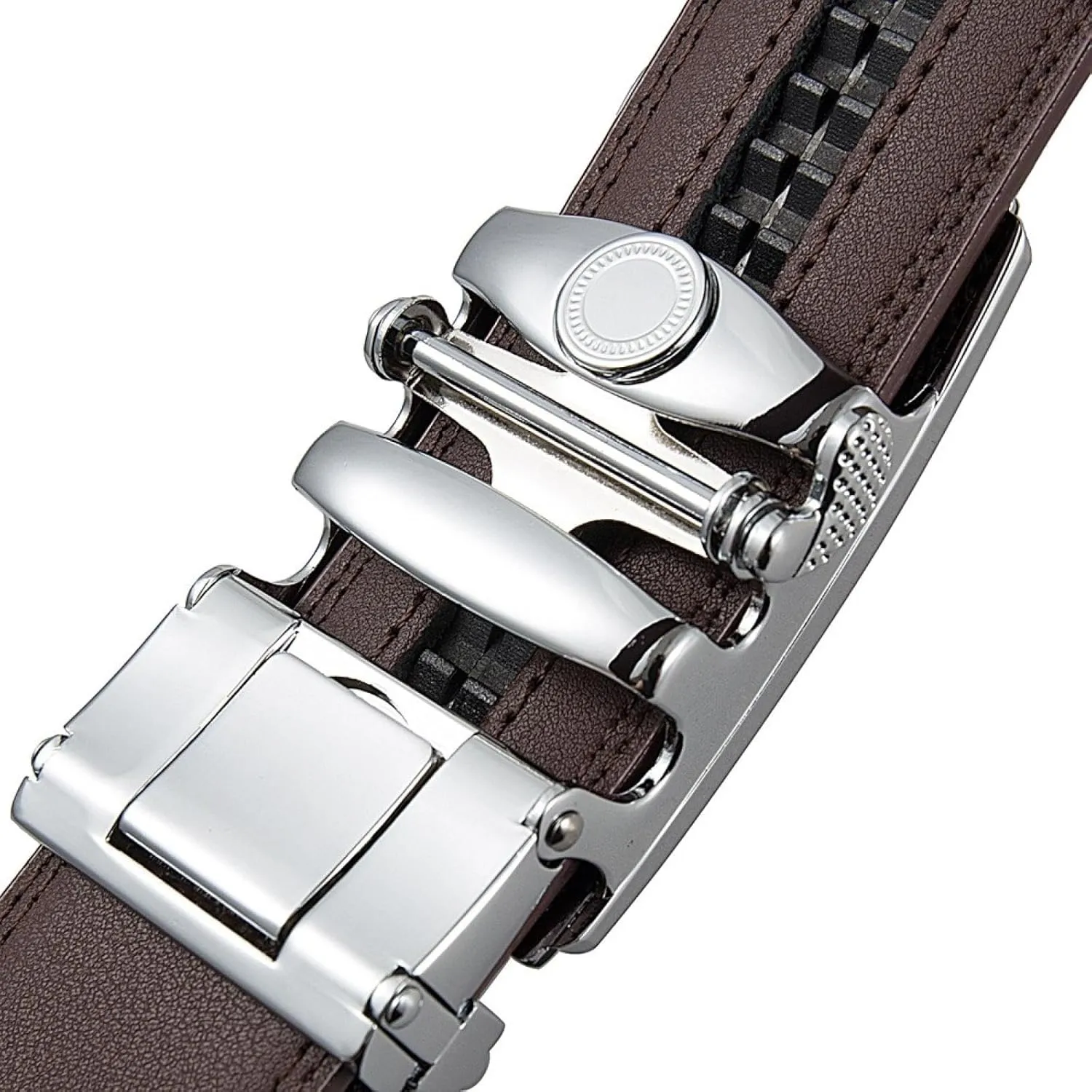 Genuine Leather Belts for Men Fashion Casual Automatic Buckle