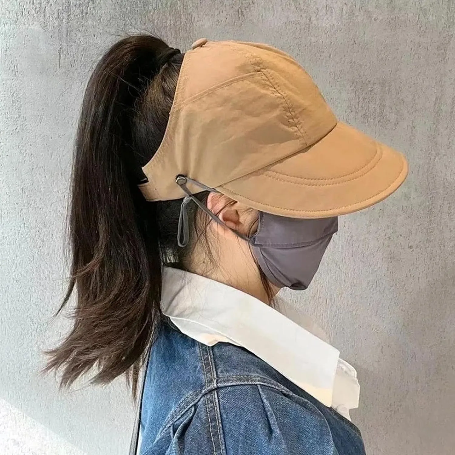 Hollow Top Sun Hat - Breathable Floppy Hats | Floppy Hats | UV Protection UPF 50  Wide Brim Hat | Quick Drying Hats |