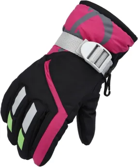Infant and Baby Mittens Waterproof Insulated Snow Gloves Ourdoor Sports Ski Mittens for Baby Girls Boys