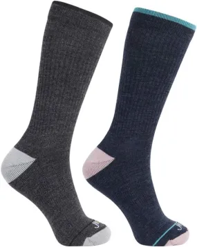 JAVIE Merino Wool Crew Socks Men & Women Ultra Soft Cushioned Arch Support Athletic Lightweight for Hiking, Running, Workout