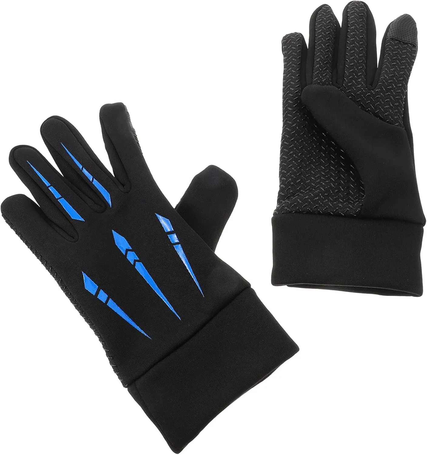 MAGICLULU Winter Touchscreen Gloves for Men Windproof Thermal Full Finger Gloves for Cold Weather Horse Riding Cycling Skiing and Snowboarding Activities