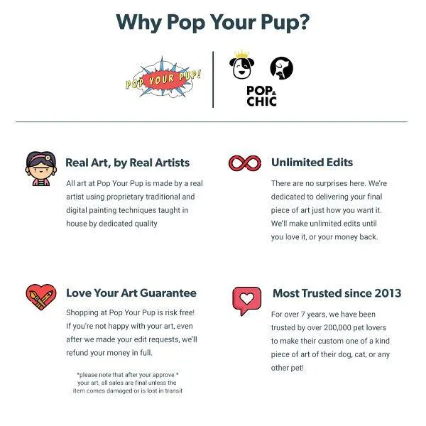 Original Pet Pop Art Scarves