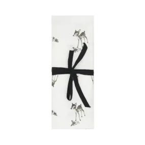 Rose in April Bianca Swaddle in Fawn Ecru