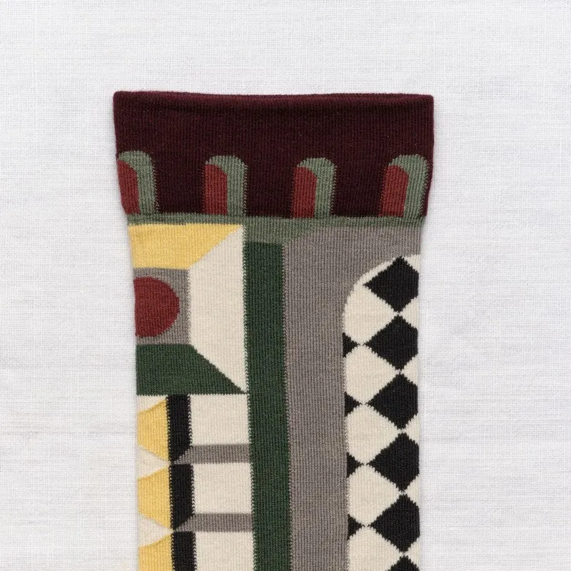 Socks - Sock Stage Set Maroon