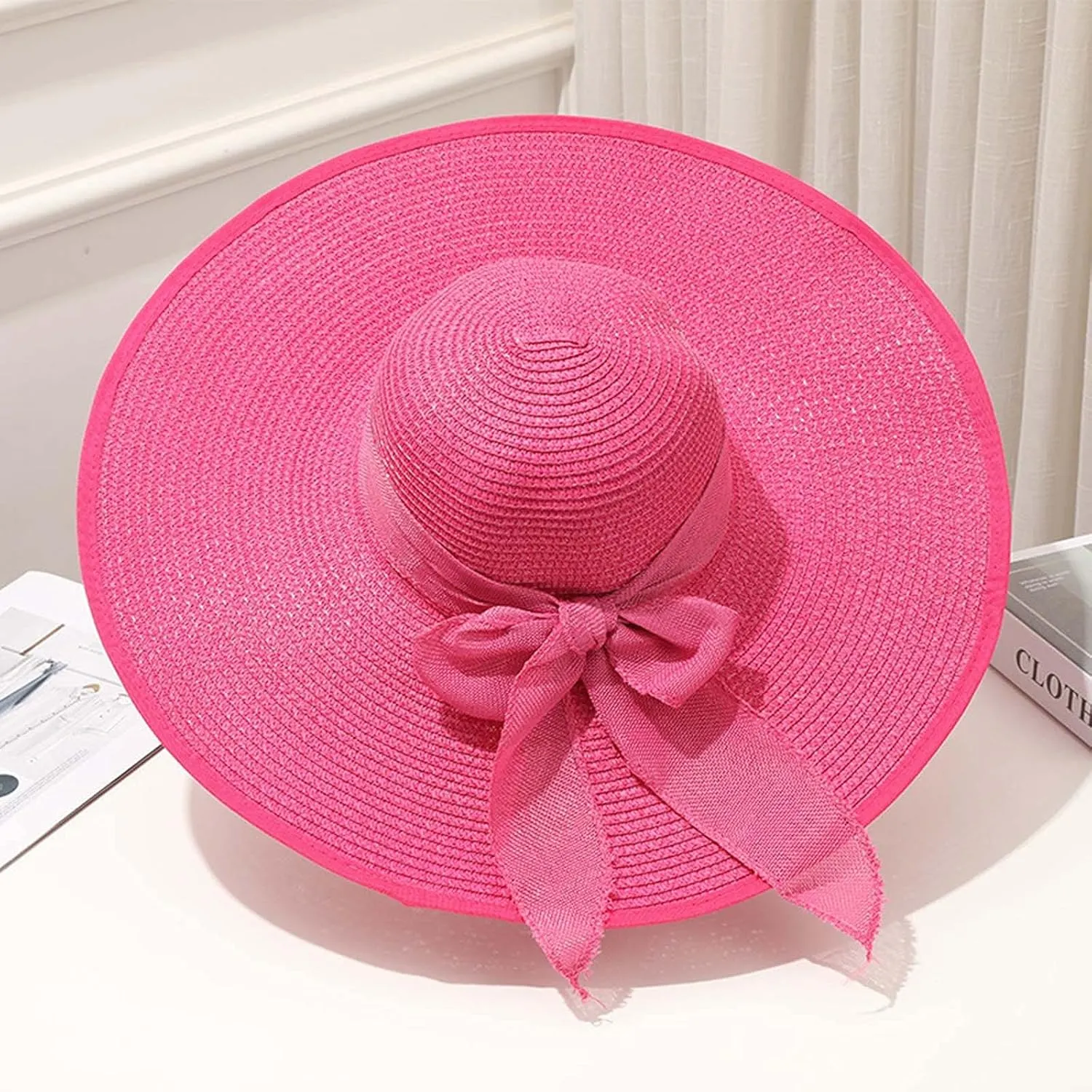 Sun Hat Womens, Beach Floppy Hats for Women, Wide Brim Summer Foldable Packable Lace Sun Beach Floppy Hats Women