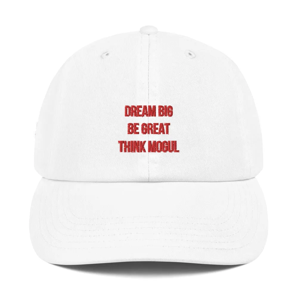 Think Mogul Champion Dad Cap