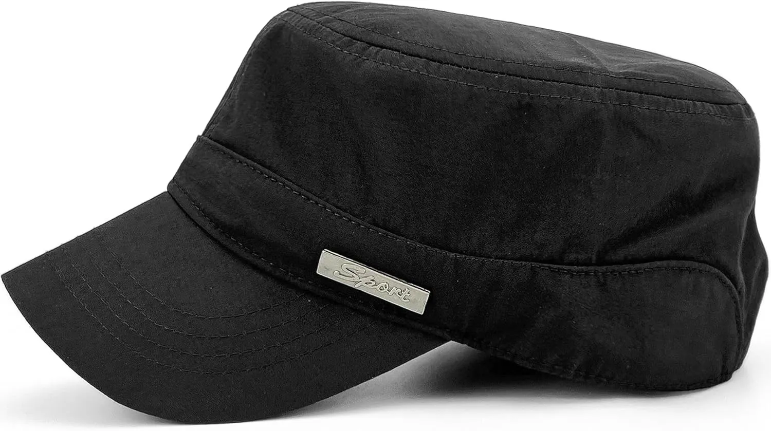 Waterproof Army Cadet Caps for Men Quick Dry Military Cadet Hats for Women Flat Top Patrol Castro Corps Dad Hat