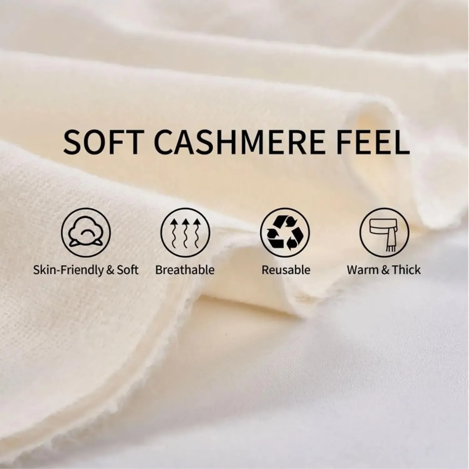 Winter Knitted Scarf For Women - Women's Tassel Scarf Flag Of Amazigh Long Winter Fall Shawl Wrap Drap