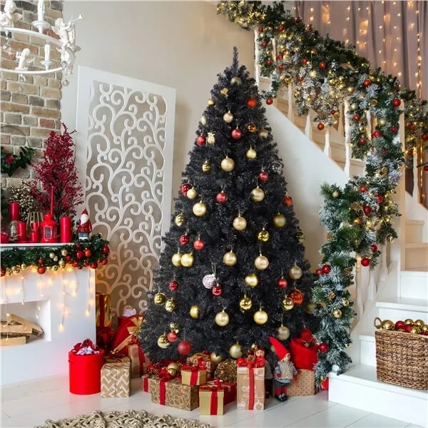 Yaheetech 6ft Halloween Artificial Christmas Tree