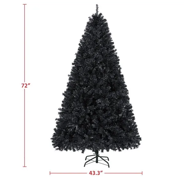 Yaheetech 6ft Halloween Artificial Christmas Tree